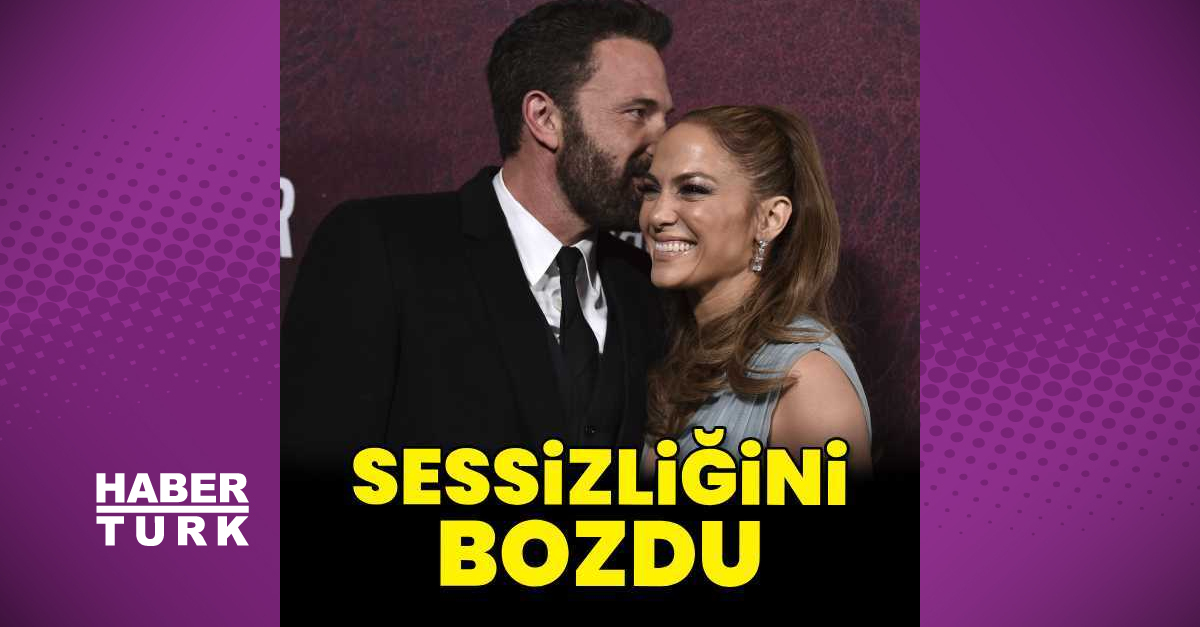 Ben Affleck aldatma iddiaları sonrası sessizliğini bozdu