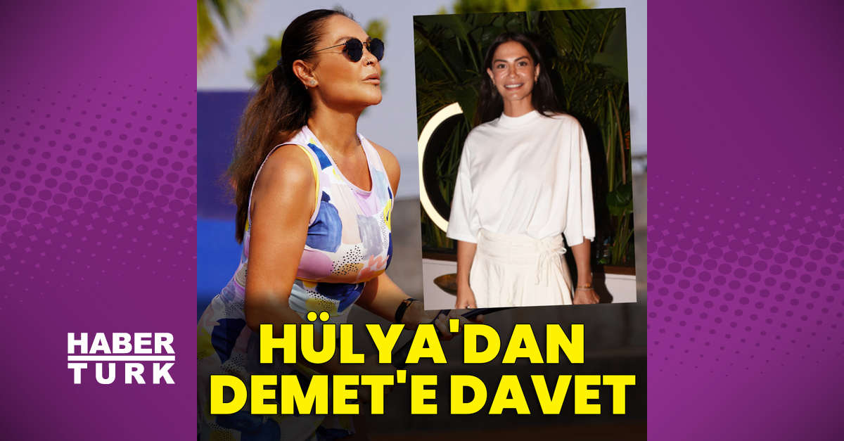 Hülya Avşar’dan Demet Özdemir’e davet