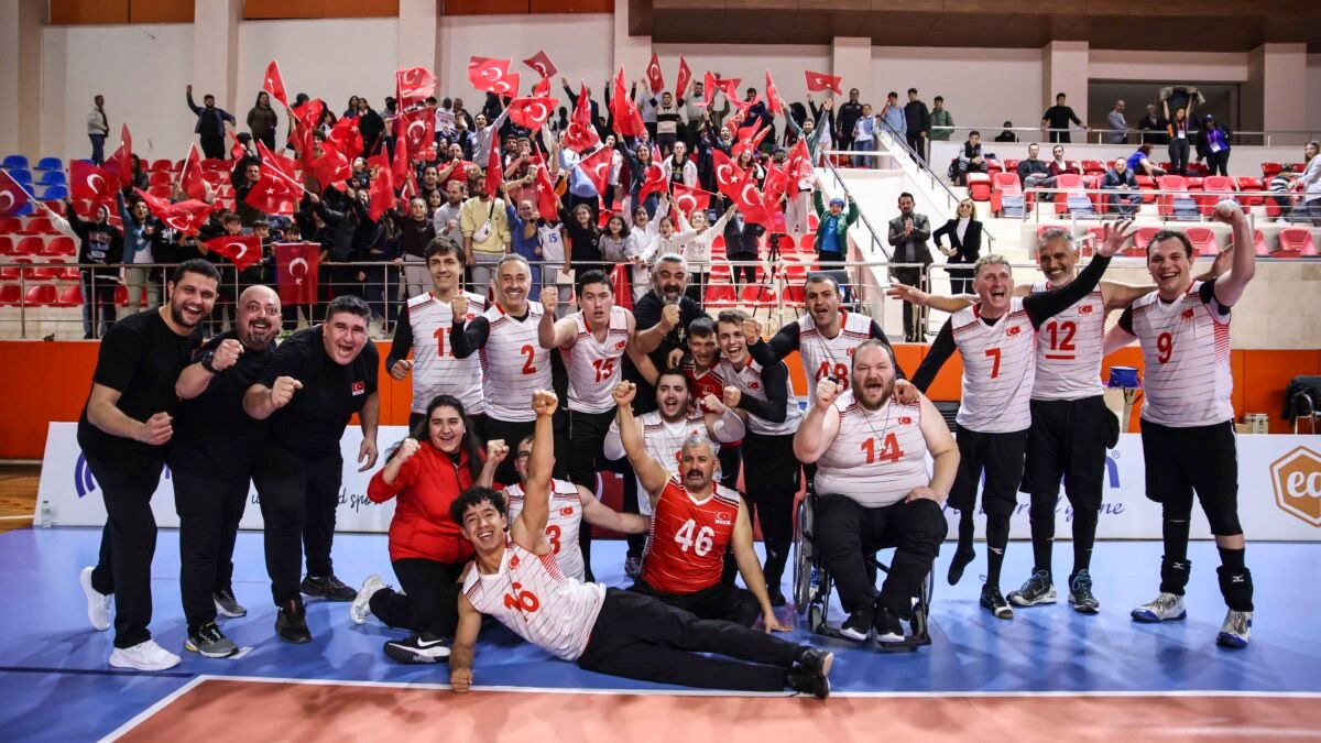 Oturarak Voleybol Erkek Milli Takımı, Hollanda’yı 3-1 yendi