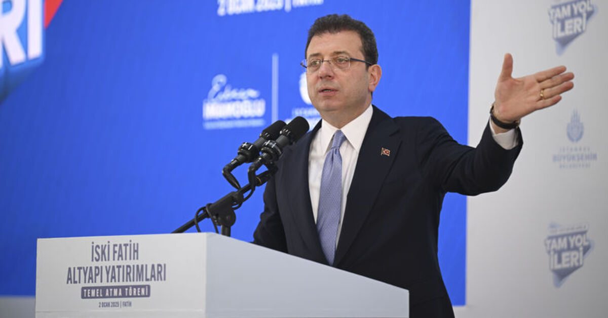 İBB Başkanı İmamoğlu: Kronik su baskını sorunlarını giderdik