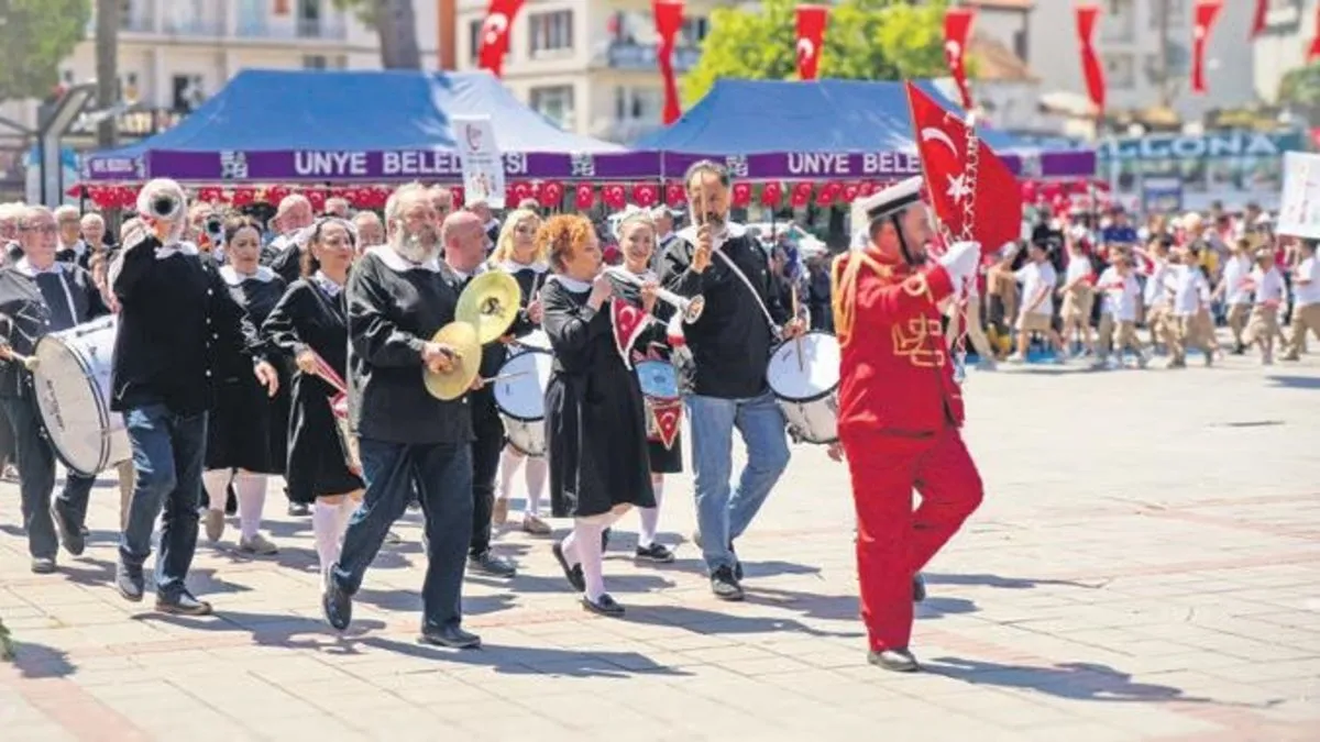 Sette herkes çocukluğuna döndü!