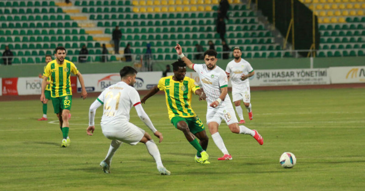 Şanlıurfaspor: 0 – Amed SK: 1 | MAÇ SONUCU
